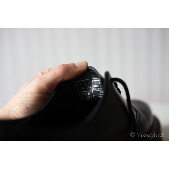 DR MARTENS 1461 WOMEN'S LEATHER OXFORD SHOES 8 - Picture 6 of 6